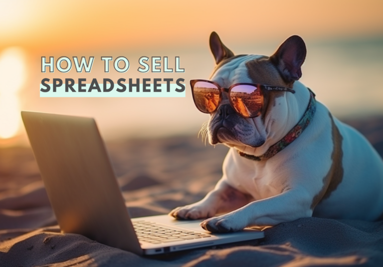 How to Sell Spreadsheets